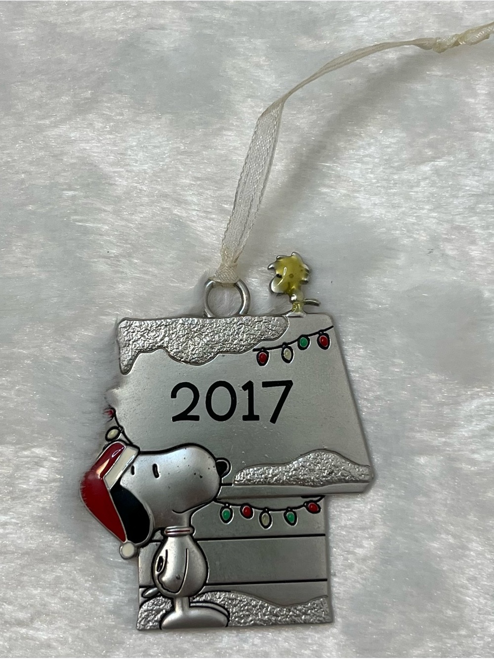 Hallmark Peanuts Snoopy & Woodstock Christmas Ornament
